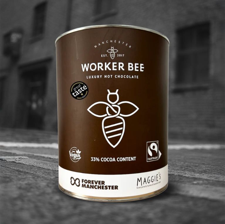 Worker Bee Chocolate Powder Tin