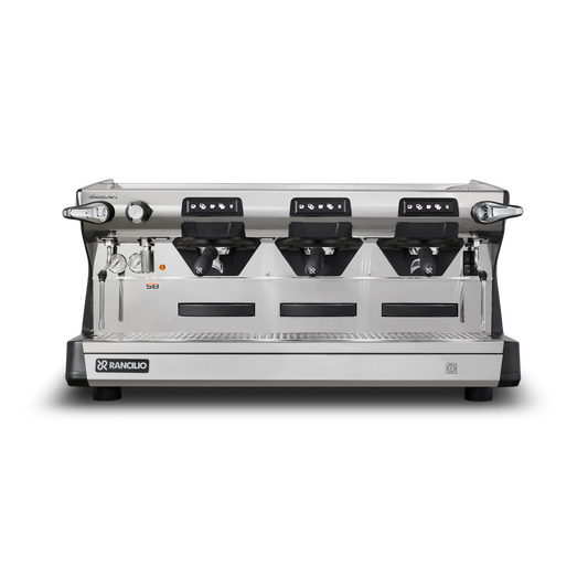Rancilio - Classe 5 - 3 Group Tall Traditional Machine - BLACK