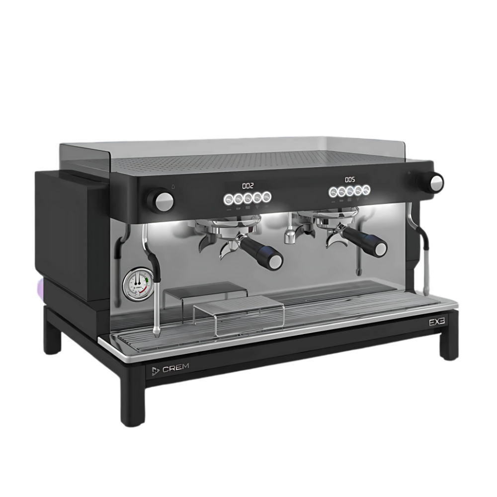 Crem - EX3 - 2 Group Display - BLACK EDITION - Traditional Machine