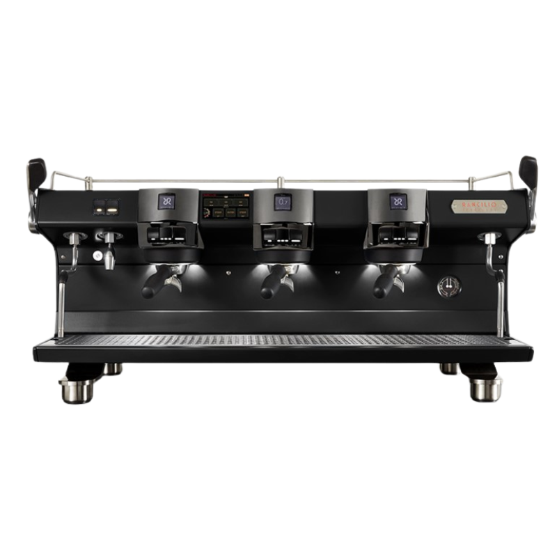 Rancilio - RS1 3 Grp Traditional Machine - BLACK