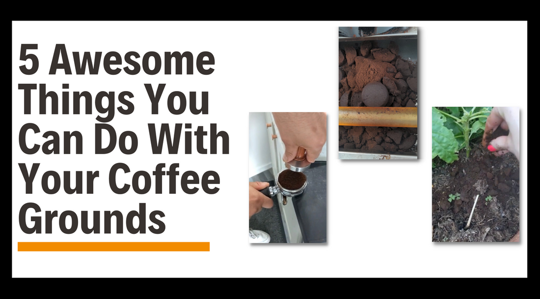 5 Awesome Things to do with Your Old Coffee Grounds