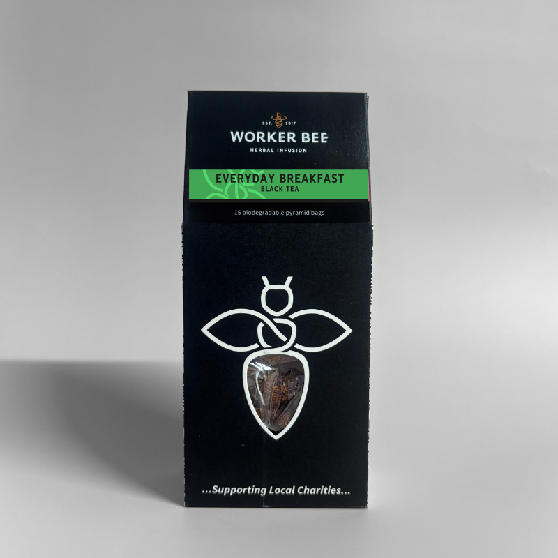 Everyday Breakfast Leaf Black Tea – Biodegradable Tea Bags (15)