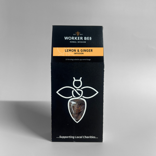Lemon and Ginger Infusion - Biodegradable Tea Bags (15)