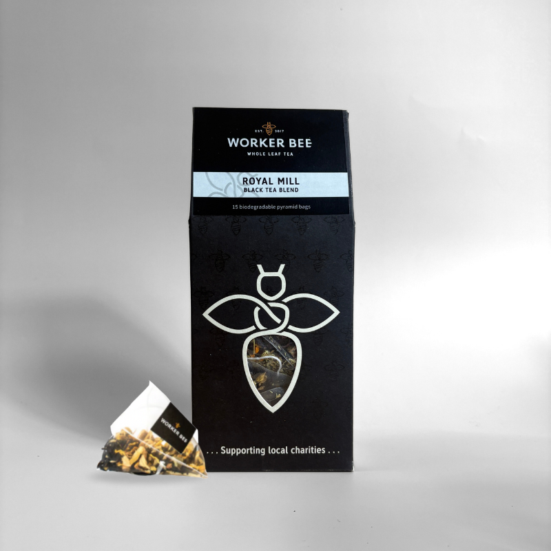 Royal Mill Whole Leaf Black Tea - Biodegradable Tea Bags (15)