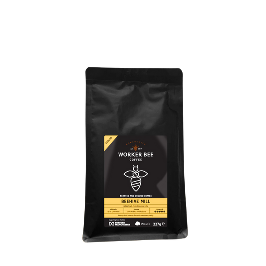 Beehive Mill Ground for Cafetiere & Filter 227g