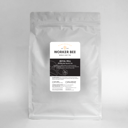Royal Mill - Whole Leaf Black Tea - Biodegradable Tea Bags (100)