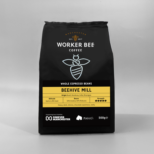 Beehive Mill Espresso Coffee Beans 500g