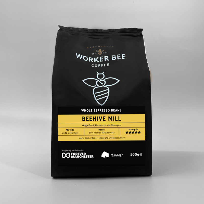 Beehive Mill Espresso Beans 500g