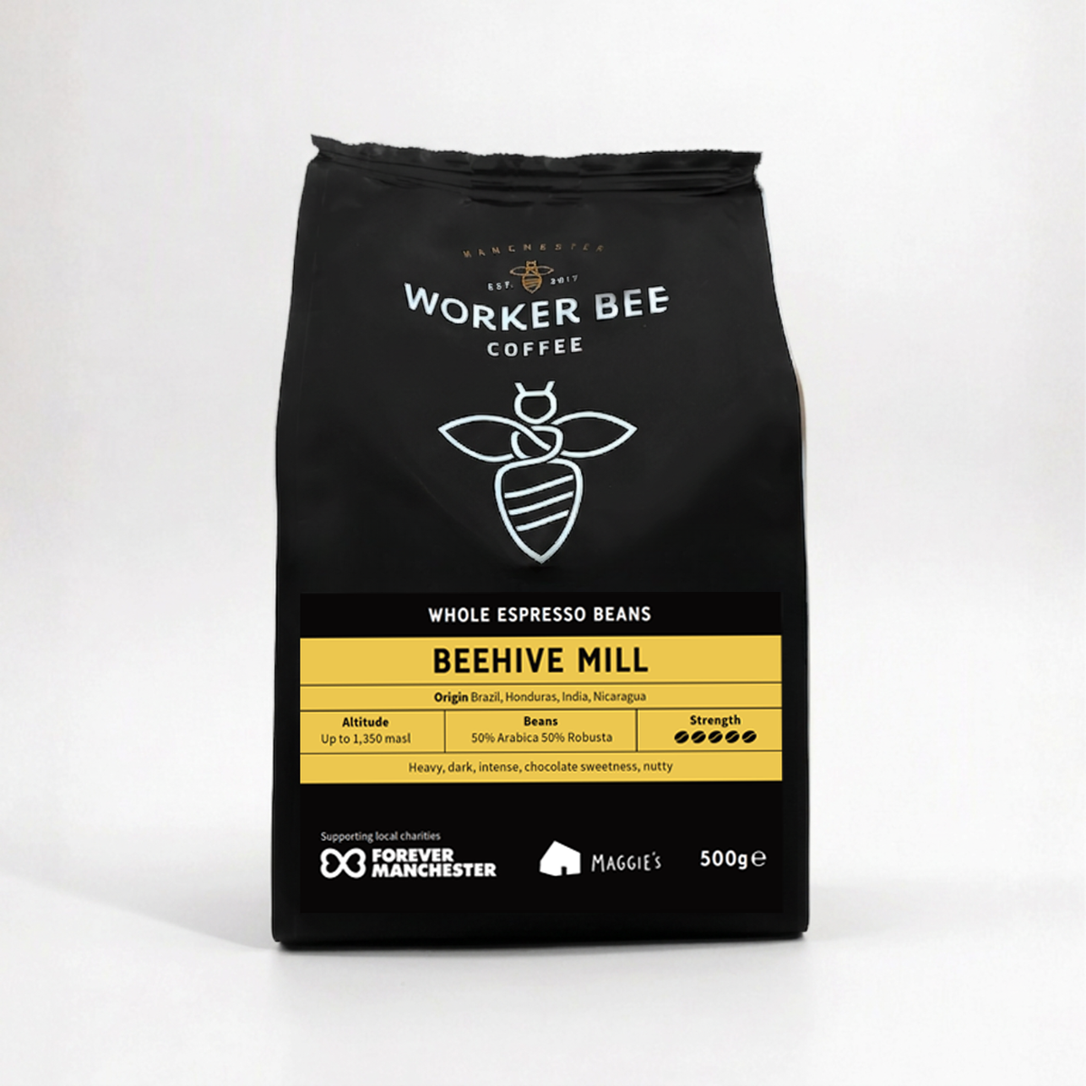 Beehive Mill Espresso Beans 500g
