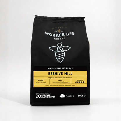 Beehive Mill Espresso Beans 500g