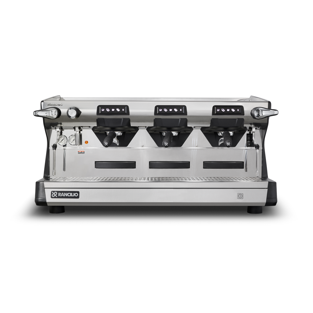 Rancilio - Classe 5 - 3 Group Tall Traditional Machine - BLACK