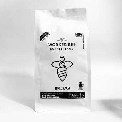 Beehive Mill Arabica/Robusta Coffee Bags (40 x 8g)