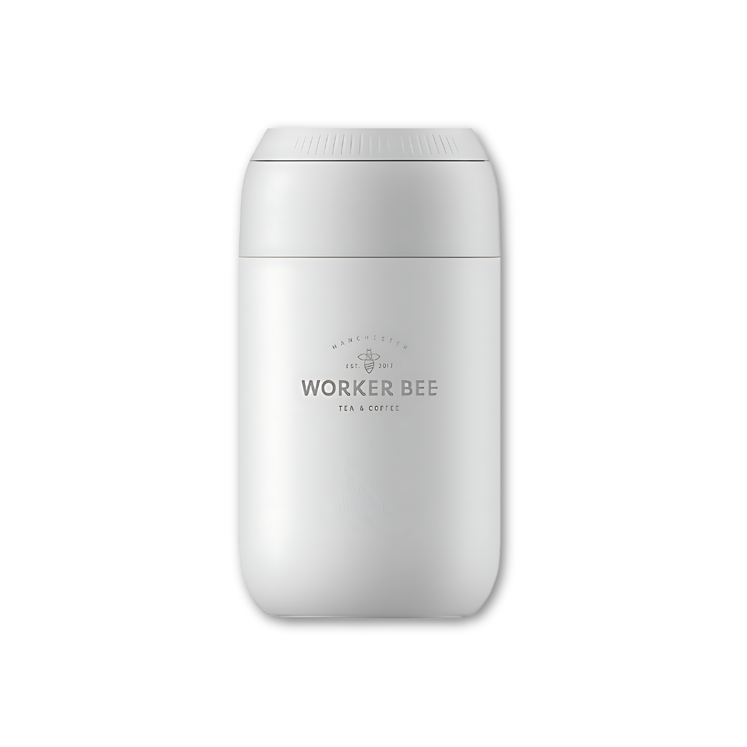 Worker Bee Chilly's Reusable Cup - White (12oz)