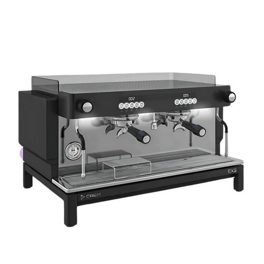 Crem - EX3 - 2 Group Display - BLACK EDITION - Traditional Machine