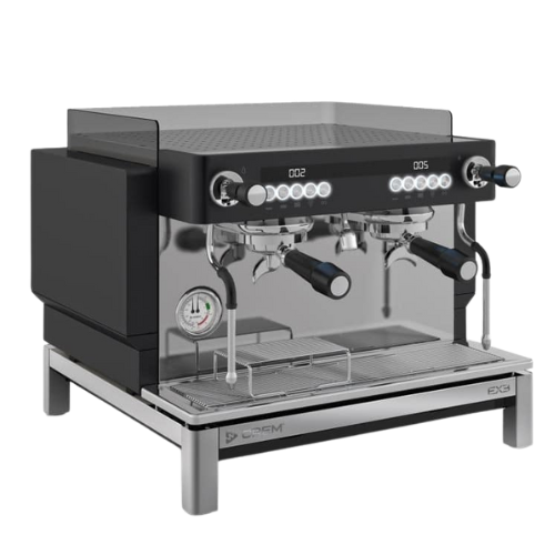 Crem - EX3 Compact 2 Group Display - Traditional Machine - Black