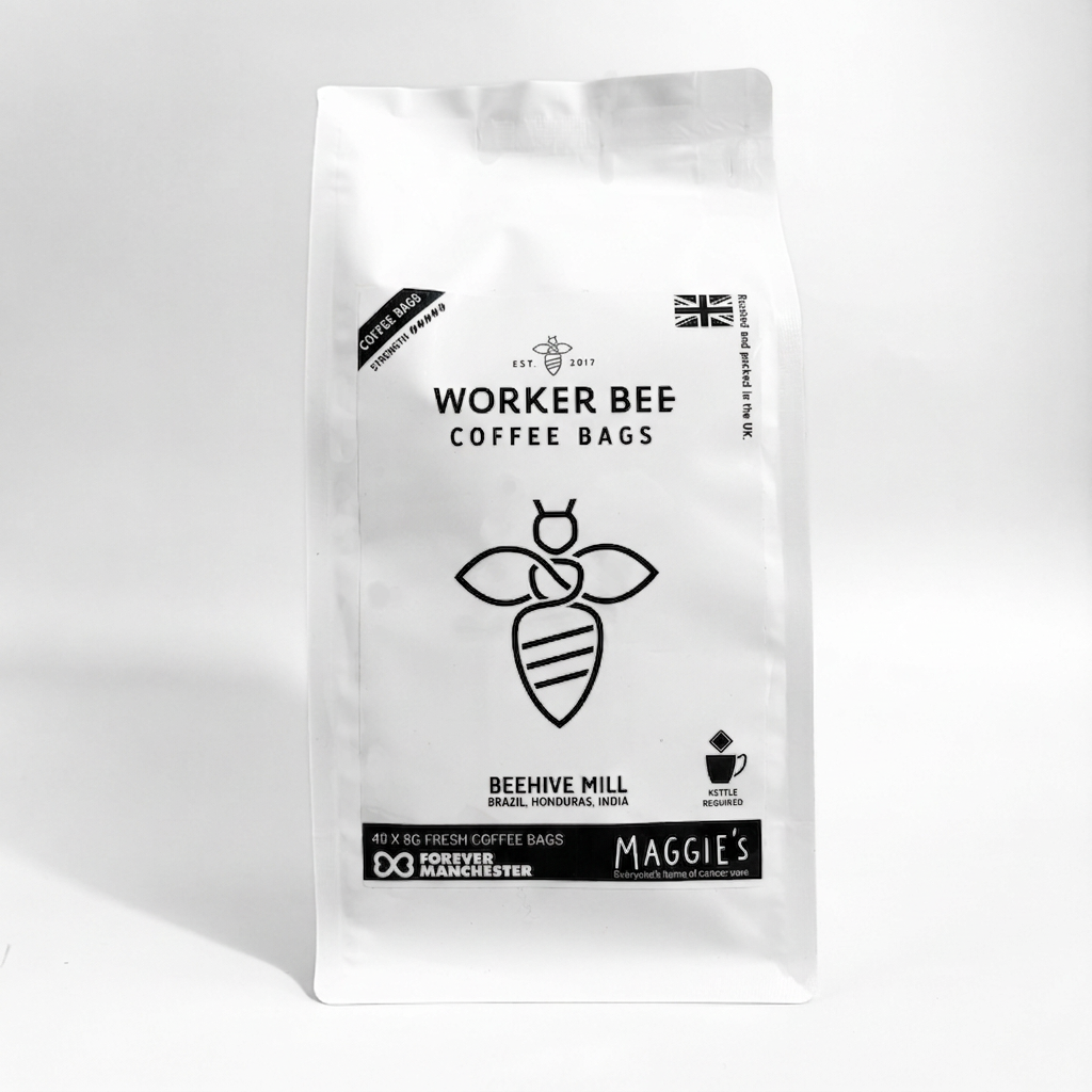 Beehive Mill Arabica/Robusta Coffee Bags (40 x 8g)