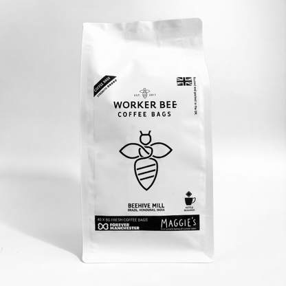 Beehive Mill Arabica/Robusta Coffee Bags (40 x 8g)