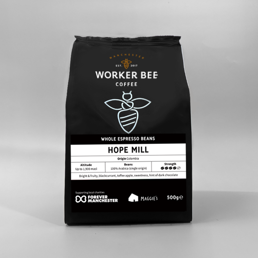 Hope Mill Guatemalan Single Origin Speciality Espresso Coffee Beans 500g