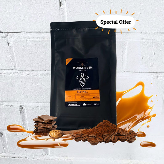 Old Mill Ground for Cafetiere & Filter 227g - Special Offer