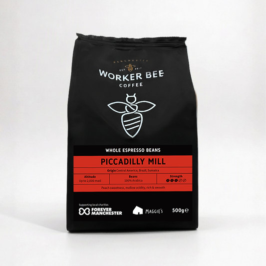 Piccadilly Mill Espresso Coffee Beans 500g