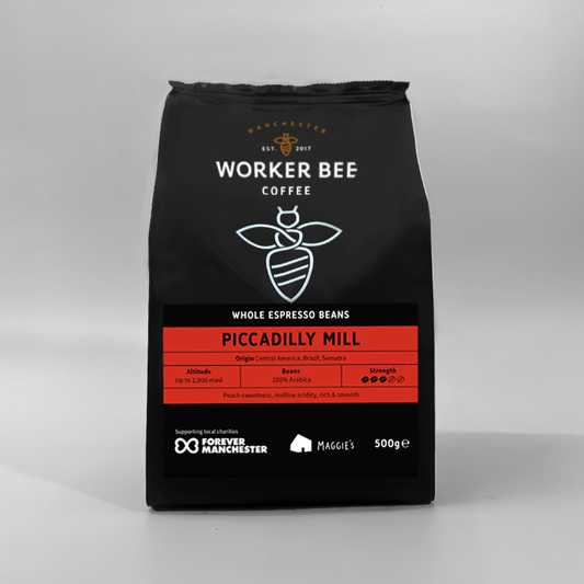 Piccadilly Mill Espresso Coffee Beans 500g