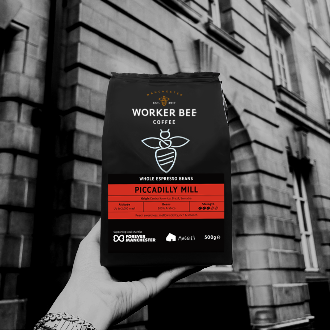 Piccadilly Mill Espresso Coffee Beans 500g