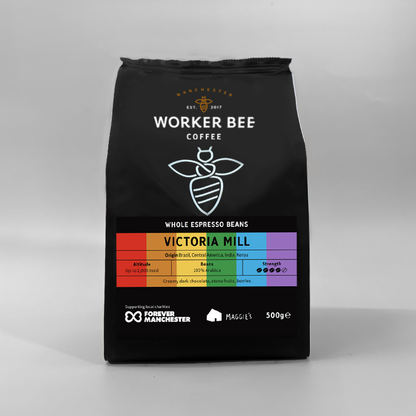 Victoria Mill Espresso Coffee Beans 500g