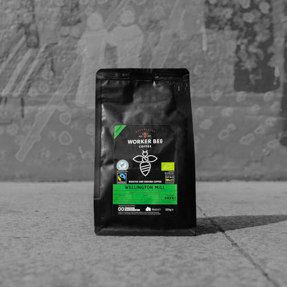 Wellington Mill Ground for Filter & Cafetiere 227g (Fairtrade, Rainforest Alliance & Organic)
