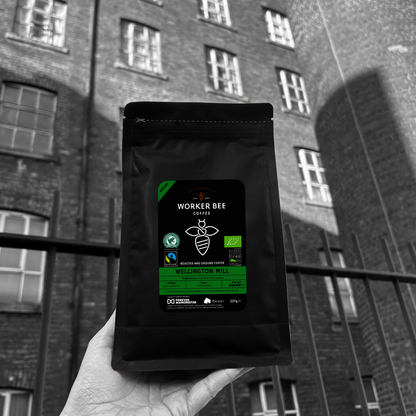 Wellington Mill Ground for Filter & Cafetiere 227g (Fairtrade, Rainforest Alliance & Organic)