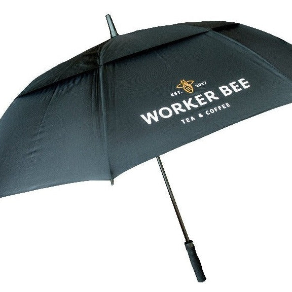 Worker Bee Automatic Golf Umbrella - Worker Bee MCR Tea & Coffee